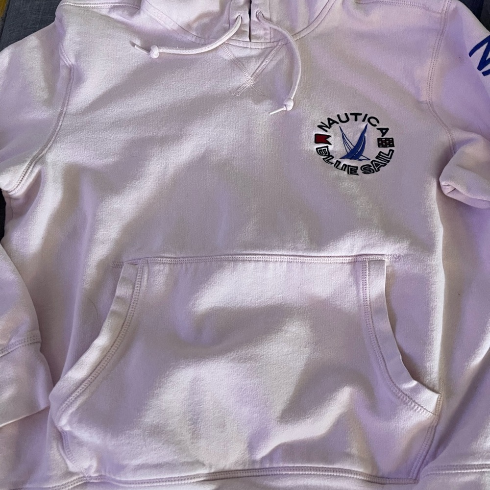Nautica Men’s Pink Hoodie